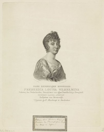 Portrait of Louise, Princess of Orange-Nassau