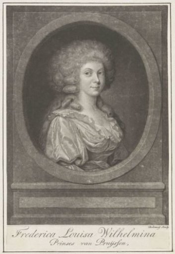 Portrait of Wilhelmina of Prussia