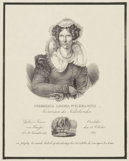 Portrait of Wilhelmina of Prussia