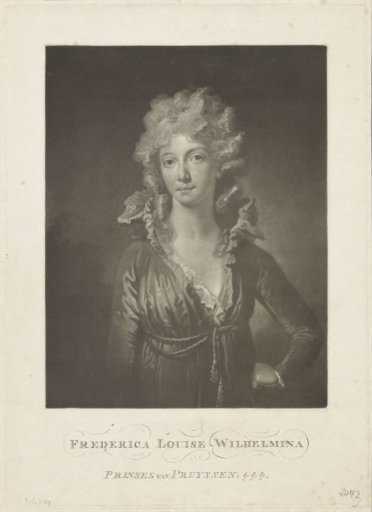 Portrait of Wilhelmina of Prussia