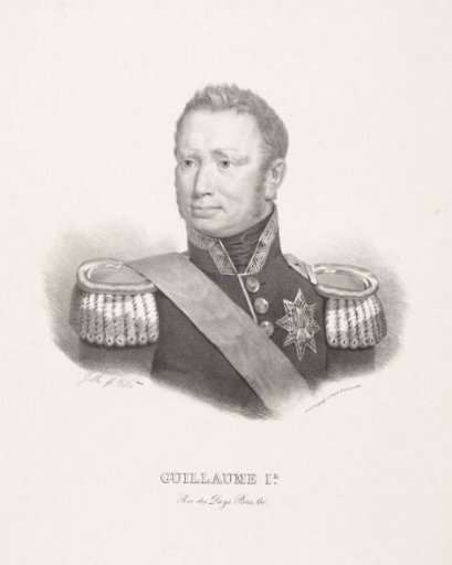 Portrait of William I Frederick, King of the Netherlands