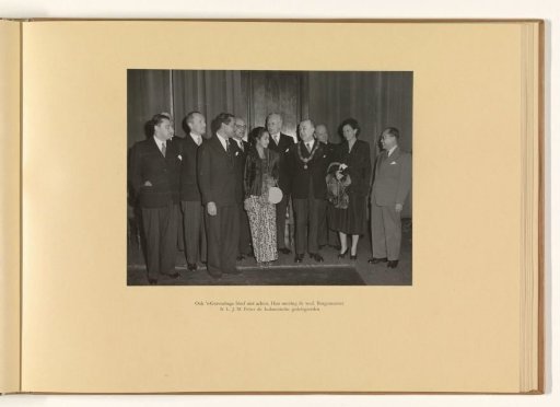 The Hague also did not lag behind. Here the acting Mayor Ir L.J.M. Feber received the Indonesian delegates