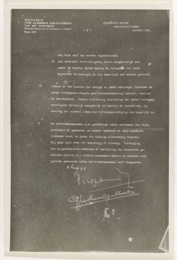 Dutch government in exile in London
