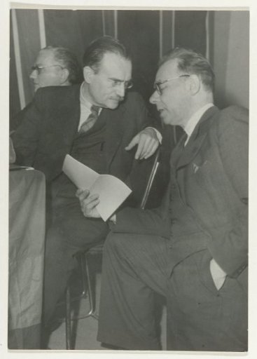 Willem Drees and Koos Vorrink