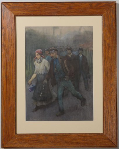 Walking Miners with a Miner's Wife