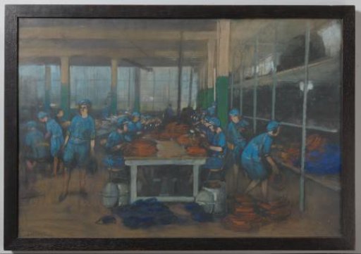 The wire and cable factory 'DRAKA' in Arnhem: inspecting cables