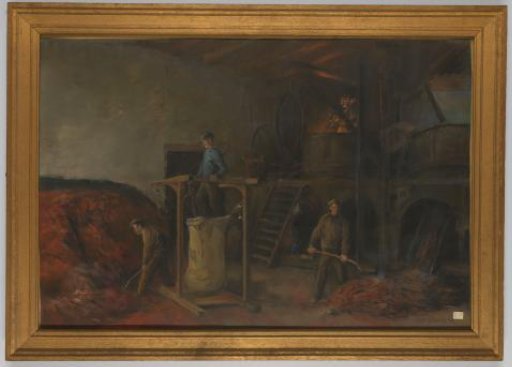 The logwood dyeing works 'Heyme Vis'