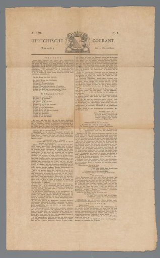 Utrecht newspaper