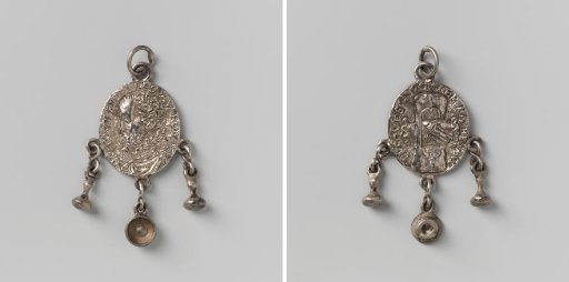 Geuzen medal with a napkin and calabashes