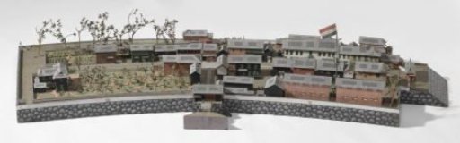 Model of the island of Deshima
