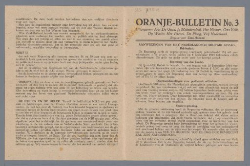 Orange Bulletin