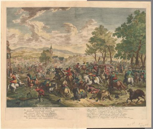 Cavalry Fight, ca. 1702