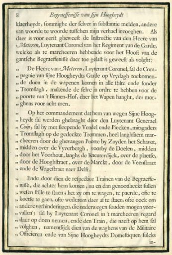 Description of the Funeral of Frederick Henry, p. 08