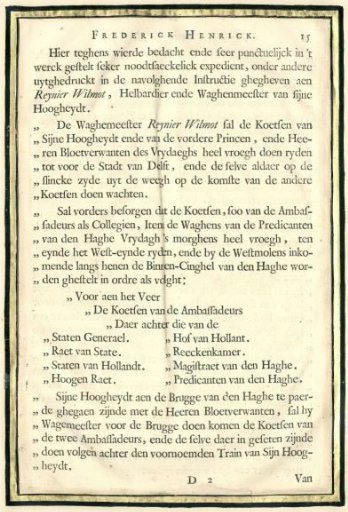 Description of the Funeral of Frederick Henry, p. 15