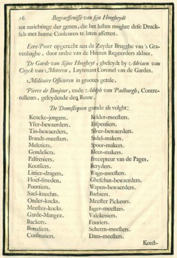 Description of the Funeral of Frederick Henry, p. 26