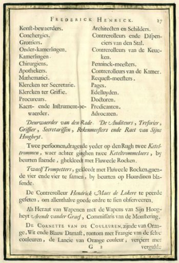 Description of the Funeral of Frederick Henry, p. 27