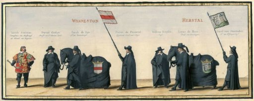The funeral procession of Frederick Henry, plate no. 11