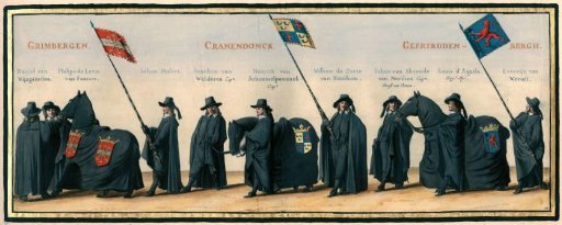 The funeral procession of Frederick Henry, plate no. 12