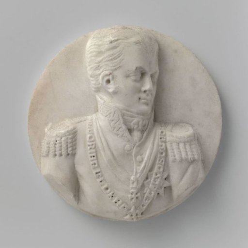 Portrait Medallion of Prince William Frederick George Louis (1792-1849), later King William II of the Netherlands