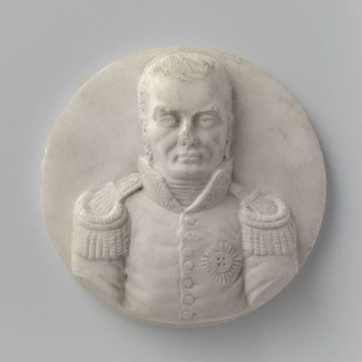 Portrait Medallion of King William I of the Netherlands (1772-1843)