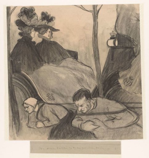 How the poor are drawn and the rich are pulled