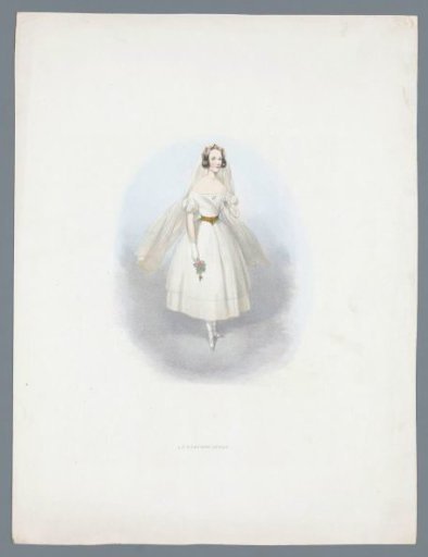 Woman in a wedding dress