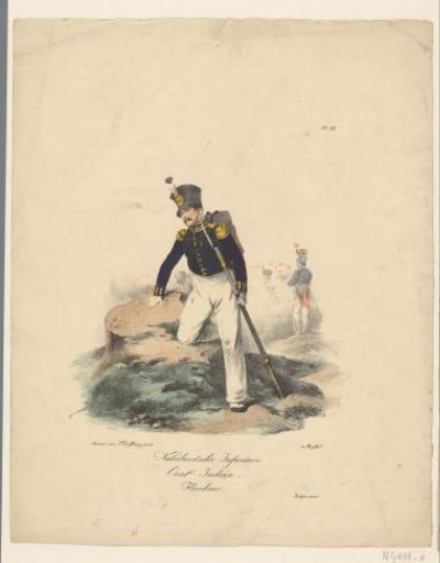 Dutch Infantry / East Indies, Flankier