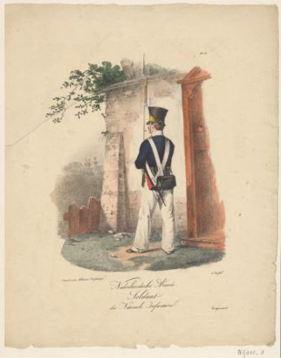 Dutch Army / Soldier of the National Infantry