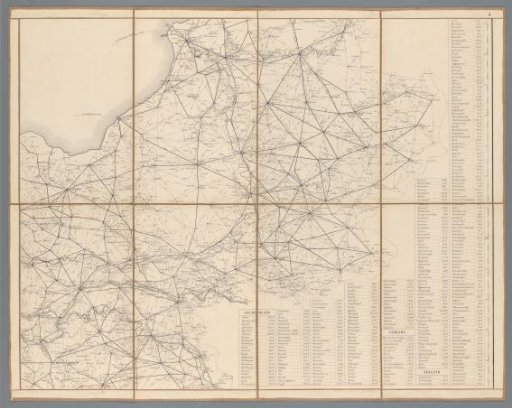 Distance Guide of the Kingdom of the Netherlands