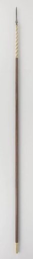 Lance from the armour rack of Governor-General J.C. Baron Baud