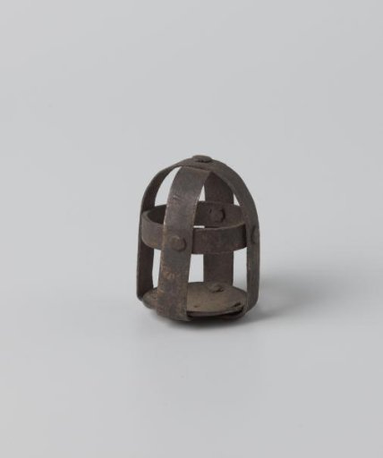 Model of a framework for fire and light shells with a light shell mold