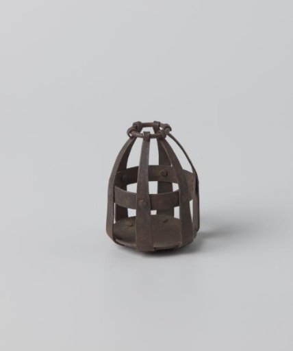 Model of a framework for fire and light shells with a light shell mold