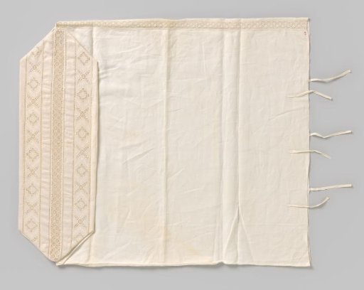 Pillowcase from the estate of Michiel Adriaenszoon de Ruyter