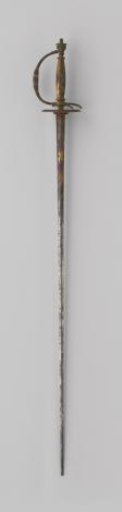Sword with scabbard