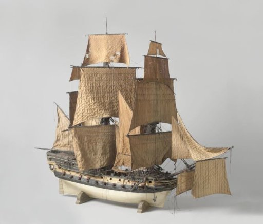 Model of a Frigate