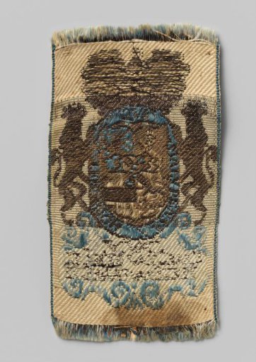 Orange Ribbon with the Coat of Arms of William V