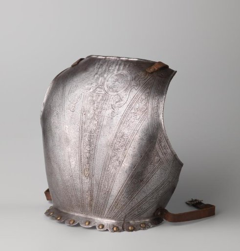 Backplate of an armor