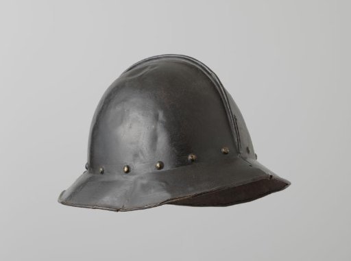 Storm hat, painted black