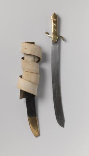 Sapper's sabre with scabbard