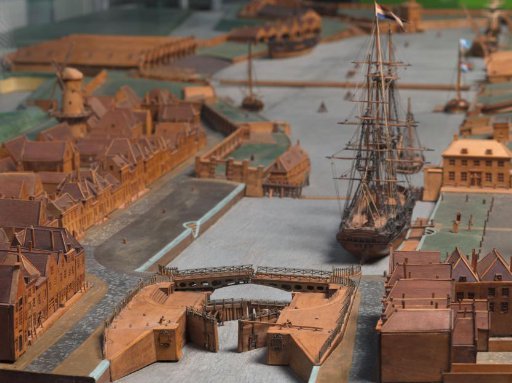 Model of the Navy Dockyard at Hellevoetsluis