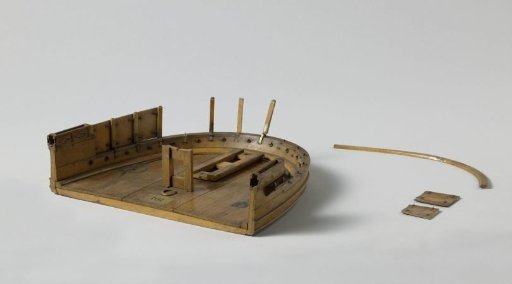 Model of a Gun Position on the Afterdeck