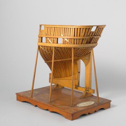 Half Model of the Stern of a Screw Steamer