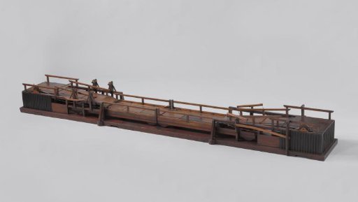 Model of a Pontoon Bridge