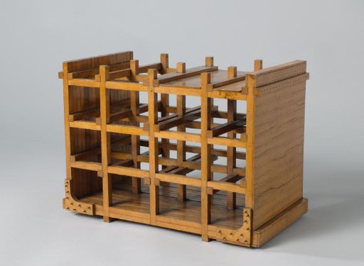 Model of the Construction of a Timber Ship