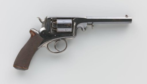 Percussion Revolver with Accessories in a Box