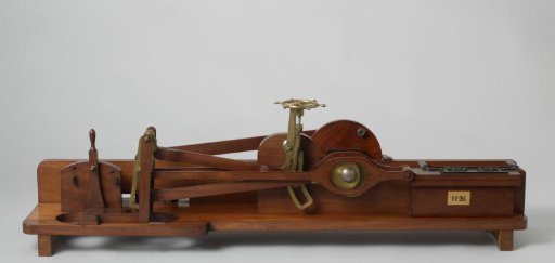 Model of a steam expansion movement