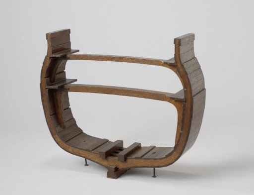 Model of a Hull Section at the Main Frame