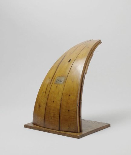 Model of a Section of an Armoured Turret