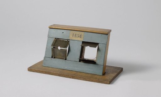 Model of gun ports for a floating battery