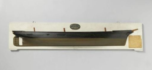 Half model of the screw-propeller steamer <Watergeus>